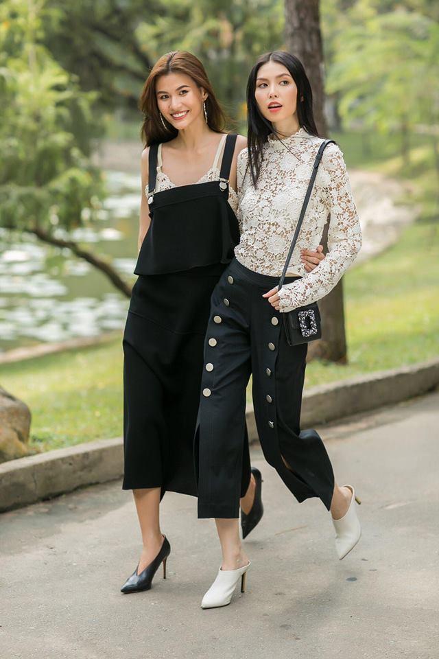 Nghi án cặp 'chị em xương máu' Thùy Dương - Cao Thiên Trang cùng bị loại khỏi Next Top 2017-5