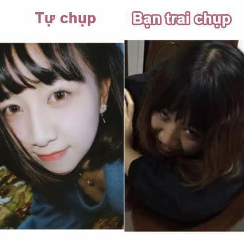 Bạn trai chụp ảnh không có tâm, biến người yêu xinh đẹp thành 'xấu điên đảo'-2