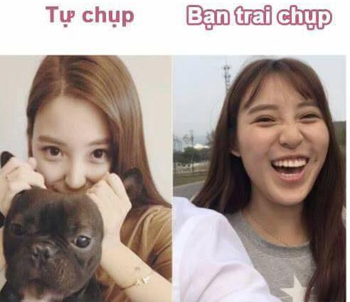 Bạn trai chụp ảnh không có tâm, biến người yêu xinh đẹp thành 'xấu điên đảo'-6