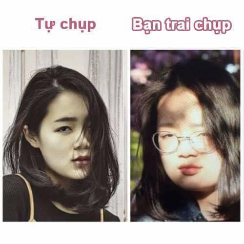 Bạn trai chụp ảnh không có tâm, biến người yêu xinh đẹp thành 'xấu điên đảo'-11