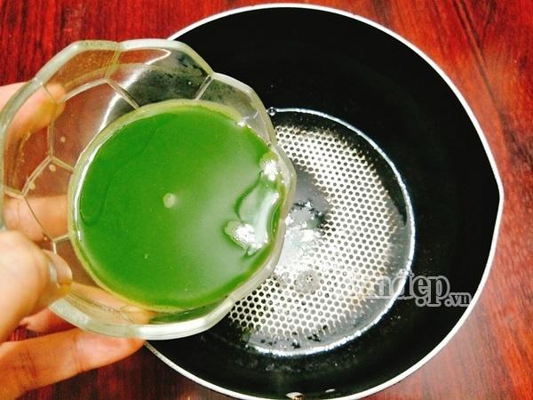 Chiều oi bức, làm thạch sữa dừa trà xanh ngọt mát thưởng thức thôi!-3