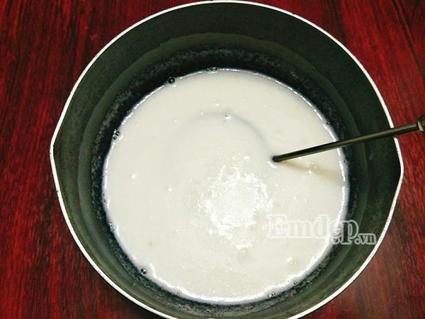 Chiều oi bức, làm thạch sữa dừa trà xanh ngọt mát thưởng thức thôi!-5