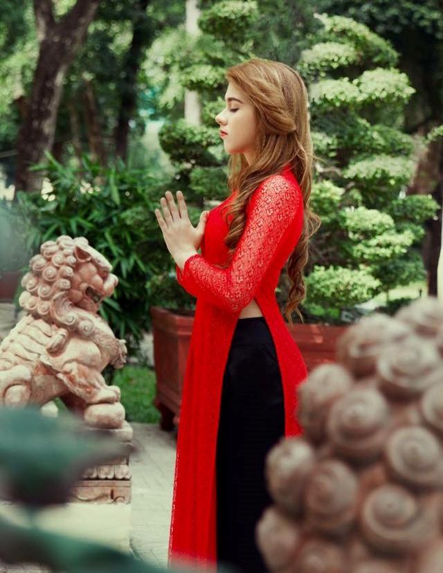 Hút mắt trước nhan sắc cô nàng con lai xinh đẹp dự thi 'Hoa hậu Hoàn vũ Việt Nam 2017'-4