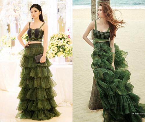 Hồ Ngọc Hà không có đối thủ trong cuộc đua 'đụng hàng' xuyên quốc gia-2