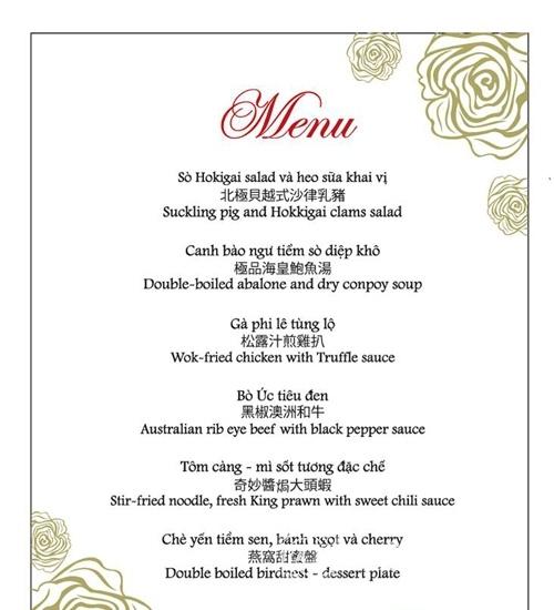 Thực đơn đám cưới 5 sao Việt đình đám: Người đãi sơn hào hải vị, người làm cỗ quê bình dân-13