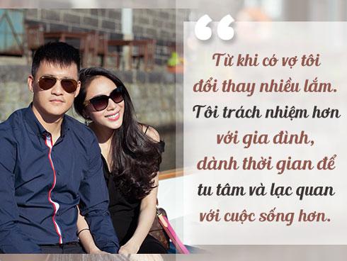 Công Vinh: 'Tôi không phản đối vợ mặc sexy trên sân khấu dù cô ấy đã làm mẹ'