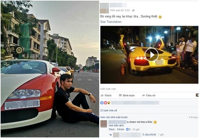 'Bò vàng' Lamborghini 'khạc lửa' gây náo loạn đường phố Sài Gòn-1