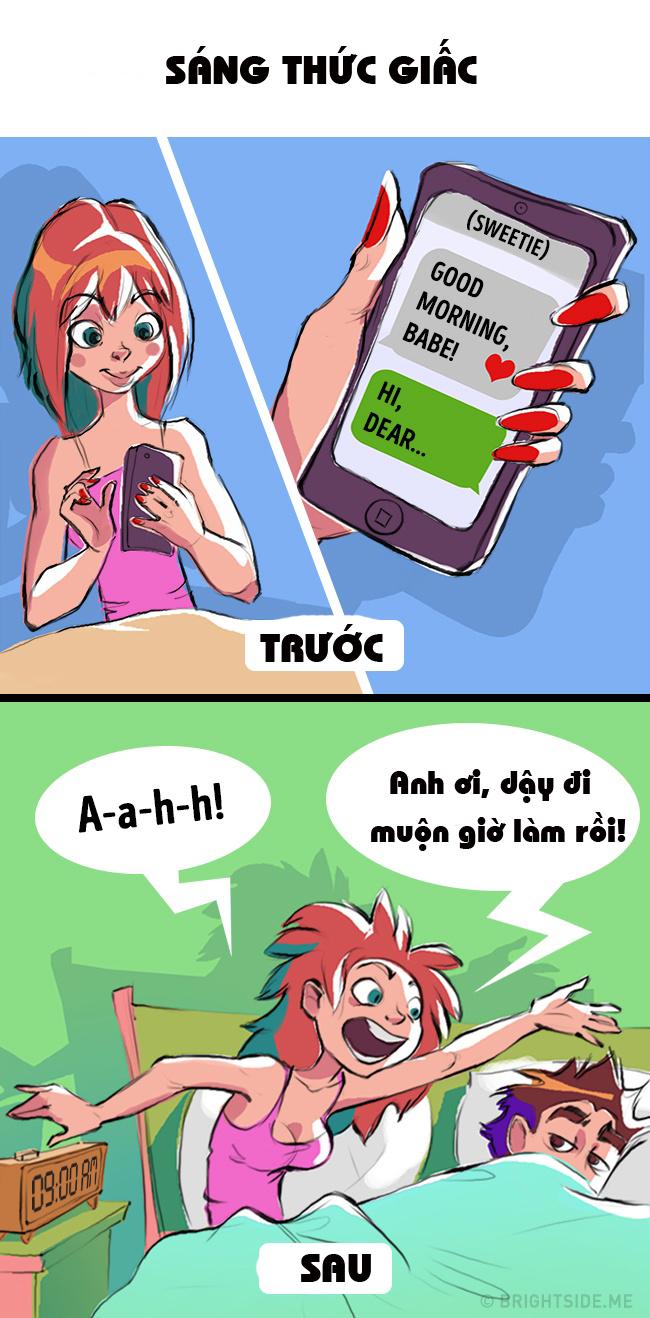 'Chuẩn không cần chỉnh' sự khác biệt bất ngờ giữa trước và sau khi kết hôn-2