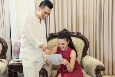 Việt Anh điển trai đóng vai chồng MC Thùy Linh-5
