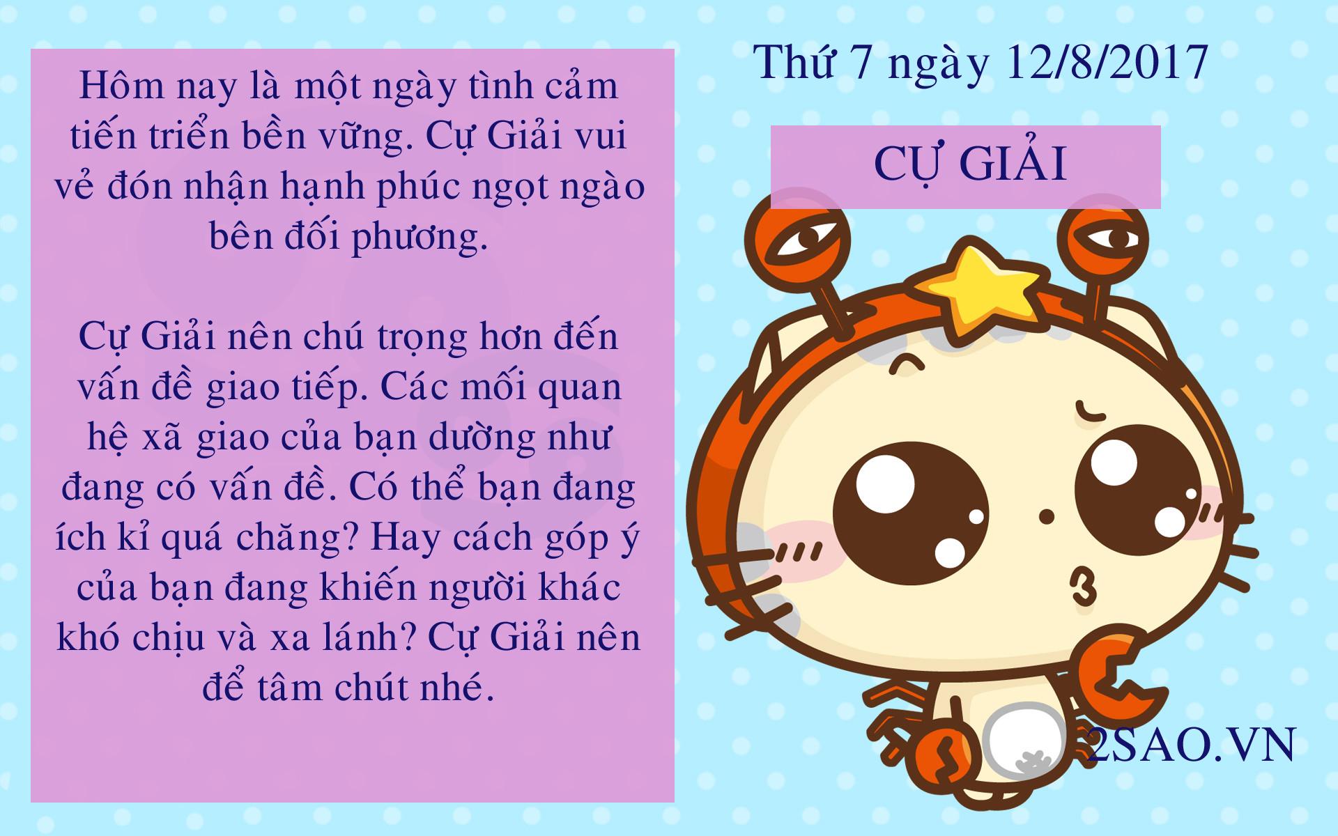 Tử vi thứ 7 ngày 12/8/2017 của 12 cung hoàng đạo-4
