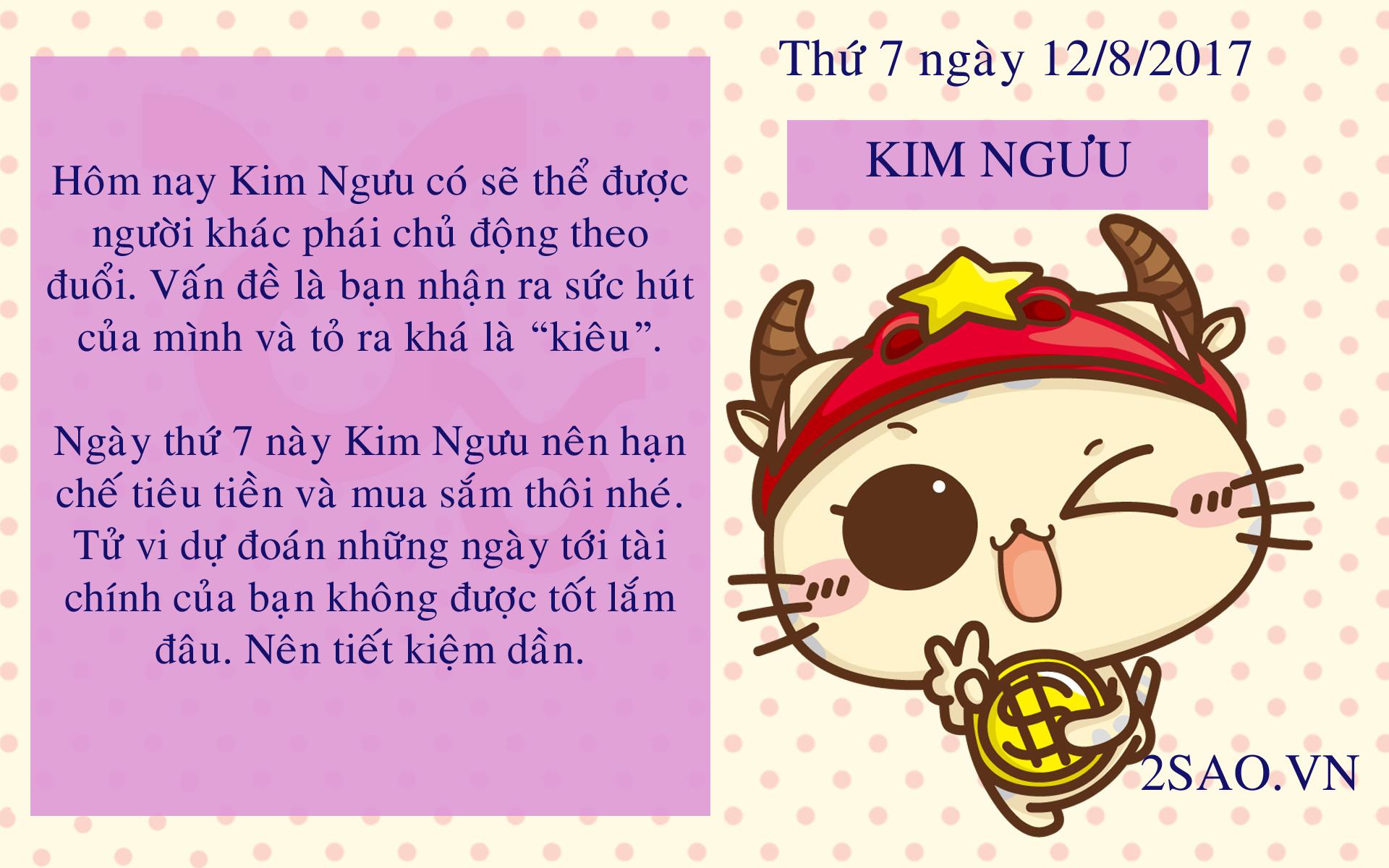 Tử vi thứ 7 ngày 12/8/2017 của 12 cung hoàng đạo-2