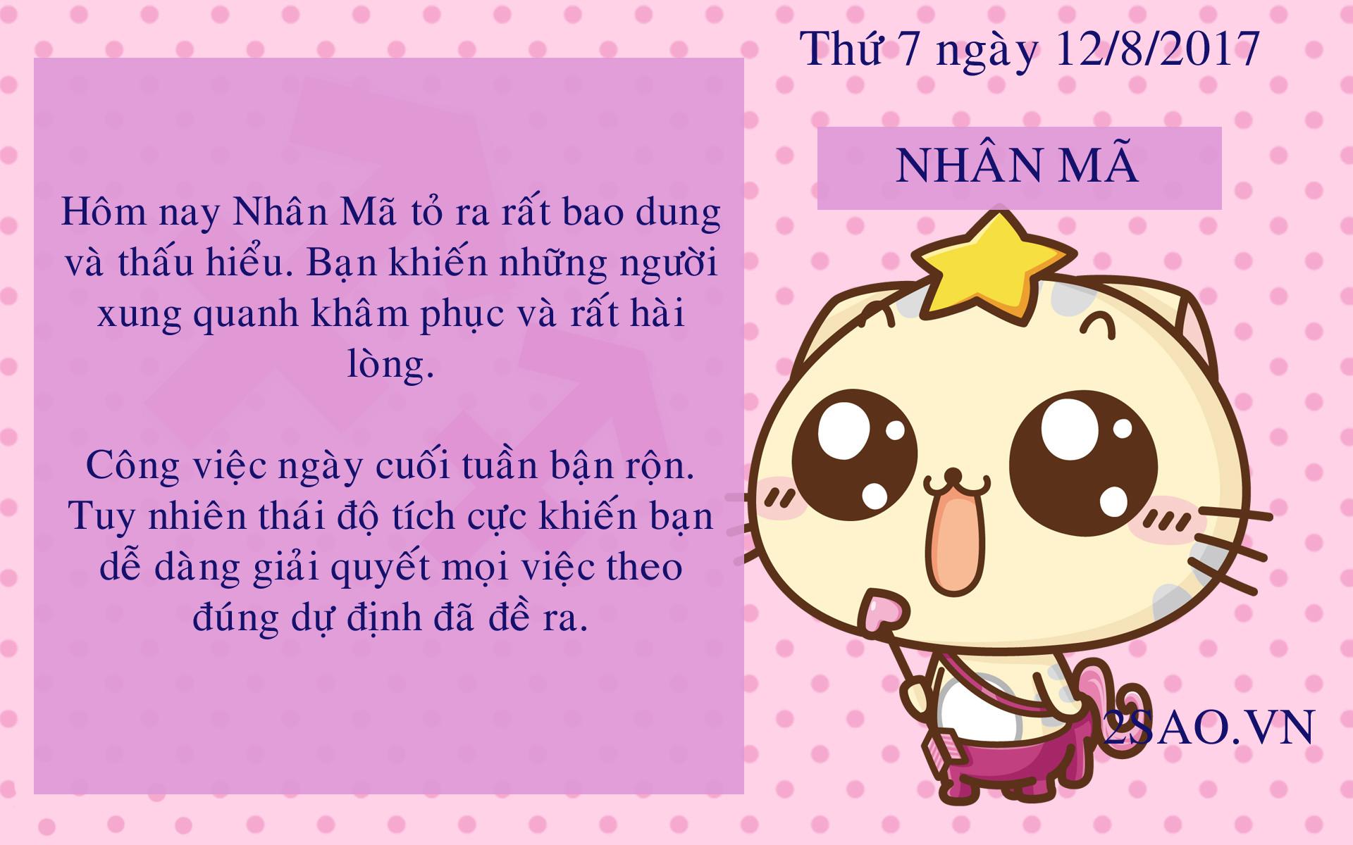 Tử vi thứ 7 ngày 12/8/2017 của 12 cung hoàng đạo-9