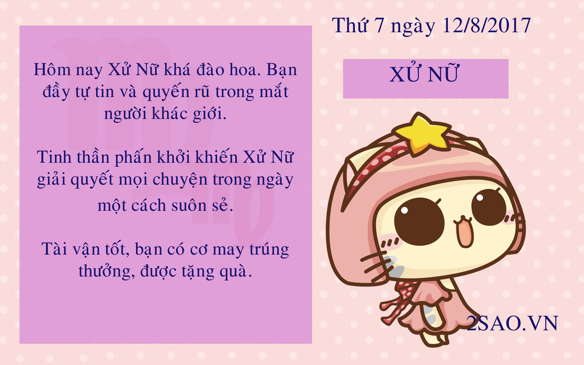 Tử vi thứ 7 ngày 12/8/2017 của 12 cung hoàng đạo-6