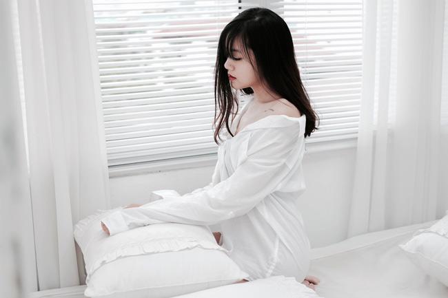 Nữ sinh Hà thành thu hút sự chú ý với vẻ đẹp gợi cảm-2