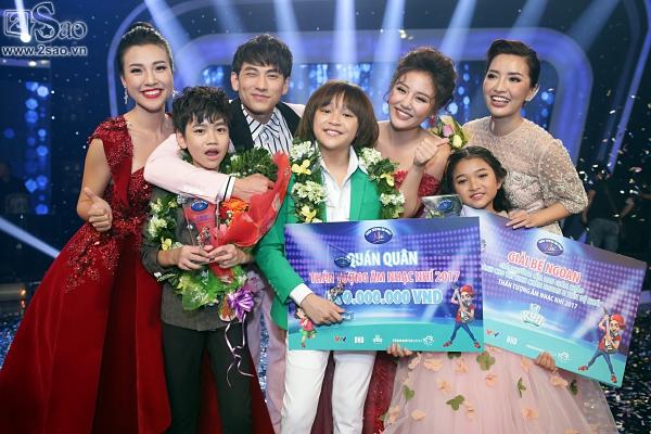 Cậu bé được Isaac gọi là thần đồng âm nhạc chính thức lên ngôi Quán quân 'Vietnam Idol Kids'-2