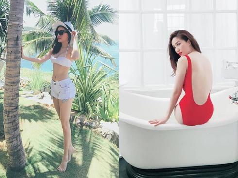 Bảo Thy đăng ảnh khoe eo con kiến khiến fan 'đứng ngồi không yên'