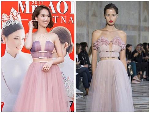 'Mặc lại' chiếc áo Thu Minh từng diện 3 năm trước, Ngọc Trinh đẹp gấp ngàn lần hơn-9