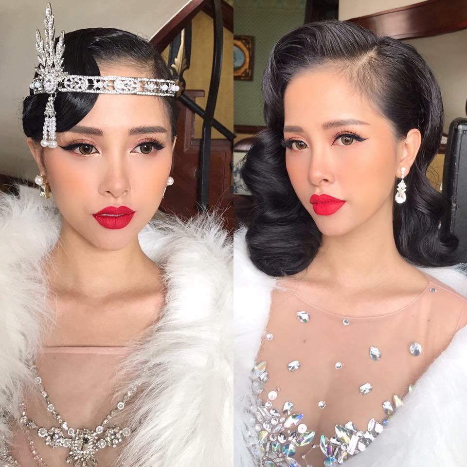 Hé lộ không gian tiệc cưới ngập sắc hoa của anh trai Bảo Thy và vợ hot girl-7