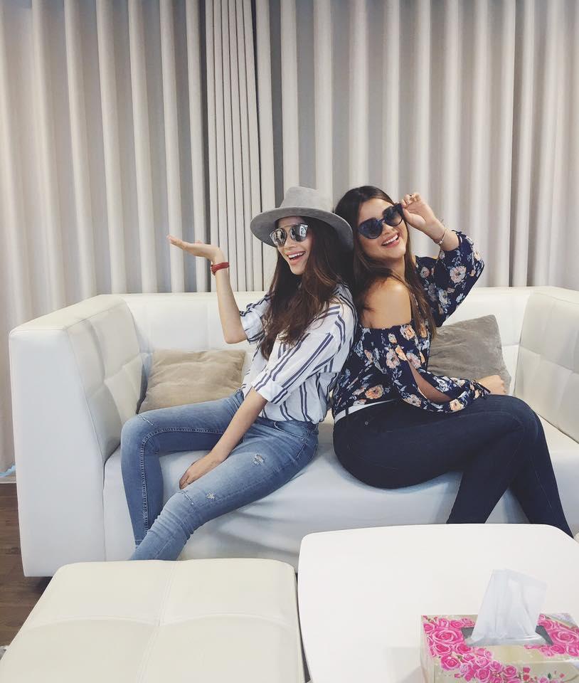 Phạm Hương hội ngộ mỹ nhân Hoa hậu Hoàn vũ sau 2 năm xa cách-8