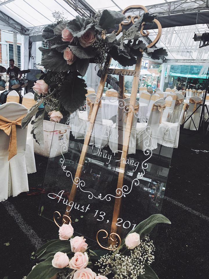 Tiệc cưới lung linh của anh trai ca sĩ Bảo Thy và hot girl Trang Pilla-7