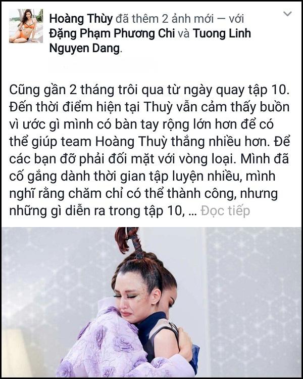 Bị chỉ trích khi loại Phương Chi, Hoàng Thùy viết tâm thư 12 điều phản pháo-2