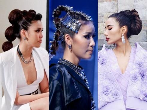 Tưởng chặt chém váy áo đêm chung kết The Face, ai ngờ Hoàng Thùy lại đụng hàng Hồ Ngọc Hà-11