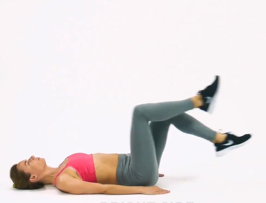 Mỗi ngày 15 phút, 8 động tác sau sẽ giúp bạn 'đánh bay' mỡ bụng-2