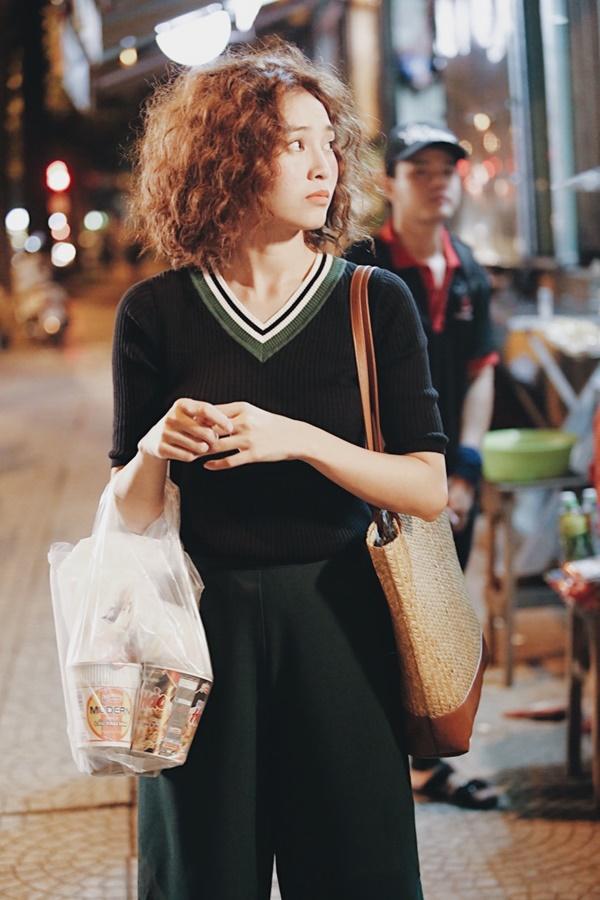 Lan Ngọc lăng xê mốt 'bạ gì mặc đó' trong 'Mối tình đầu của tôi'-10