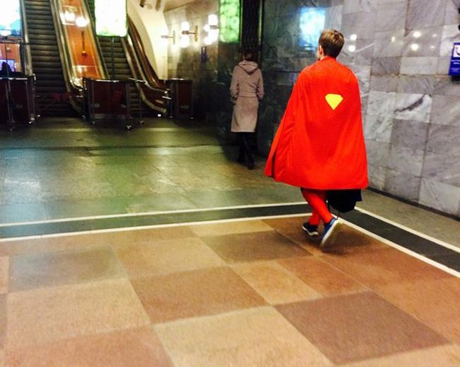 Ảnh hài: 'Dị nhân' ra phố-8