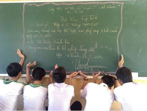 Những trò nghịch ngợm 'bá đạo' của học sinh Việt-4