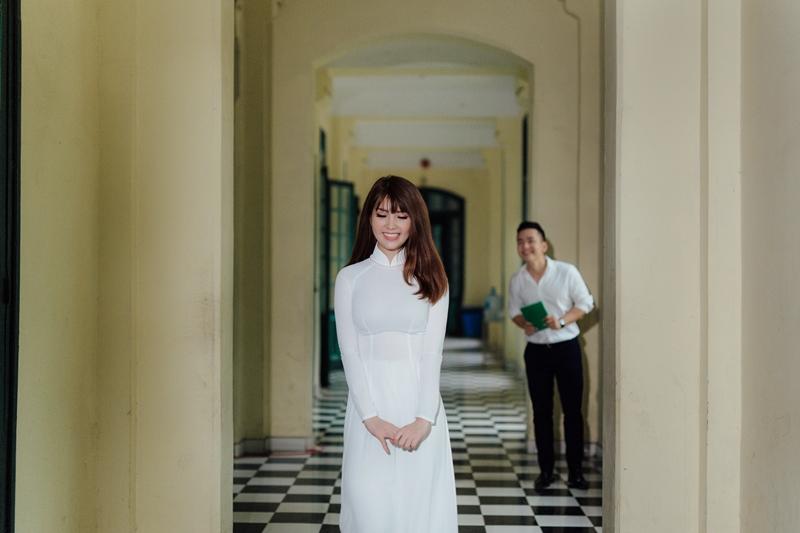 Á hậu Thụy Vân khoe giọng hát ngọt ngào qua ca khúc bất hủ của tuổi học trò-6