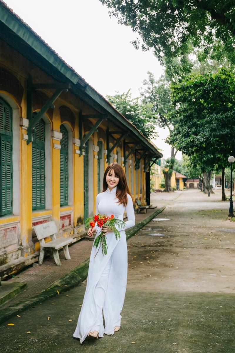 Á hậu Thụy Vân khoe giọng hát ngọt ngào qua ca khúc bất hủ của tuổi học trò-5