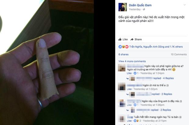 Trần Tú 'Người phán xử' thản nhiên 'rao bán' ngón tay bị chặt của anh trai trên mạng xã hội-1