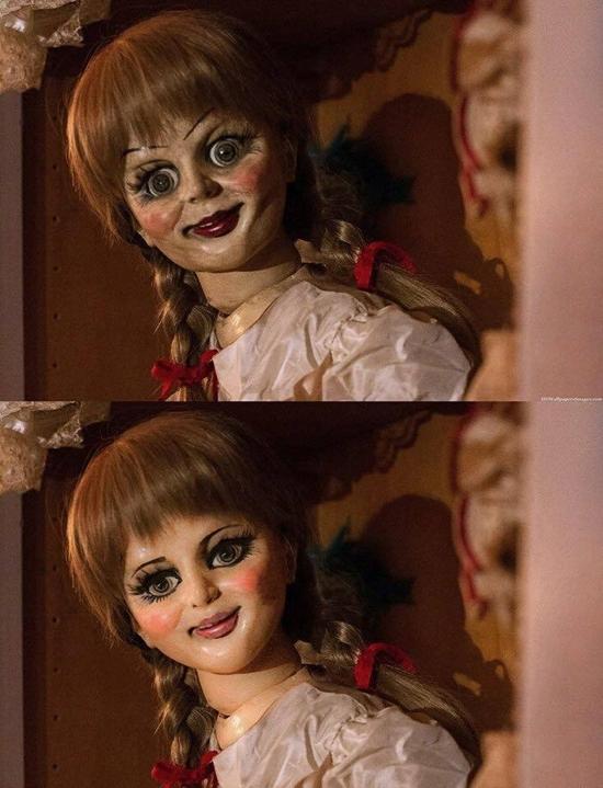 Chết cười với loạt ảnh chế búp bê ma Annabelle của cư dân mạng-2