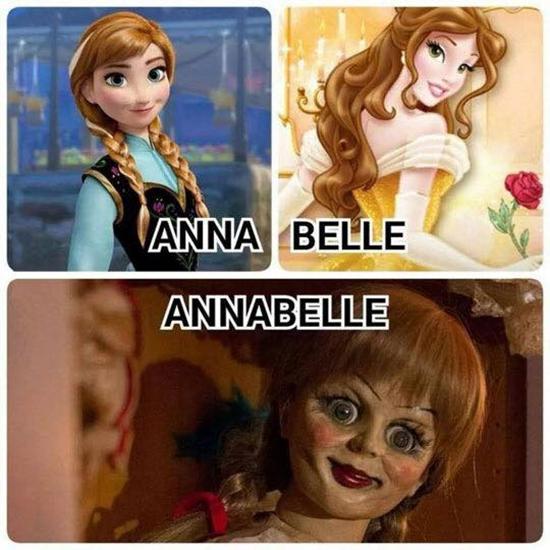 Chết cười với loạt ảnh chế búp bê ma Annabelle của cư dân mạng-7
