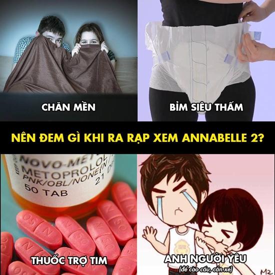 Chết cười với loạt ảnh chế búp bê ma Annabelle của cư dân mạng-10