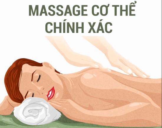 Cách massage chuẩn giúp cơ thể thư giãn