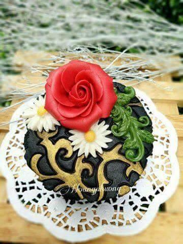 Ngây ngất với bánh Trung thu hoa văn đẹp say lòng của cô giáo tiểu học-2