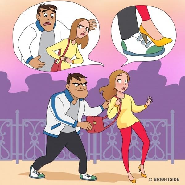 Nguyên tắc giúp bạn tự cứu mình khi bị tấn công ở ngoài đường-1