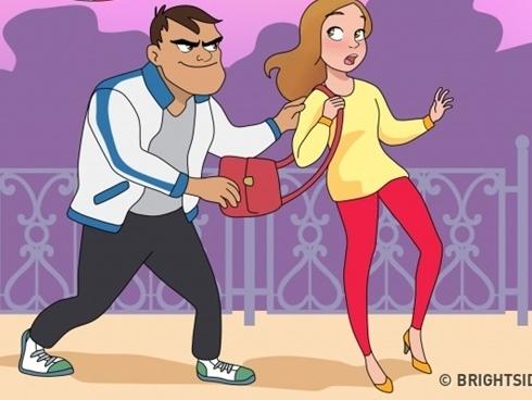 Nguyên tắc giúp bạn tự cứu mình khi bị tấn công ở ngoài đường