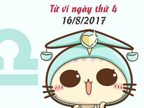 Tử vi thứ 4 ngày 16/8/2017 của 12 cung hoàng đạo