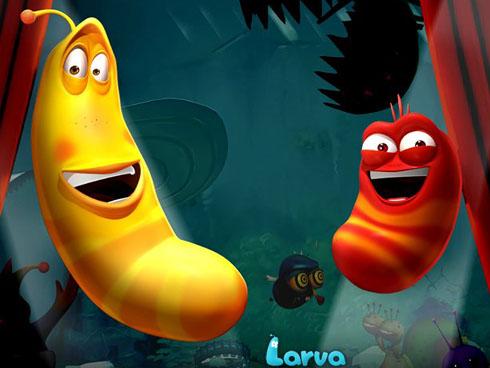 Ấu trùng tinh nghịch Larva bị bắt cóc lên đĩa bay