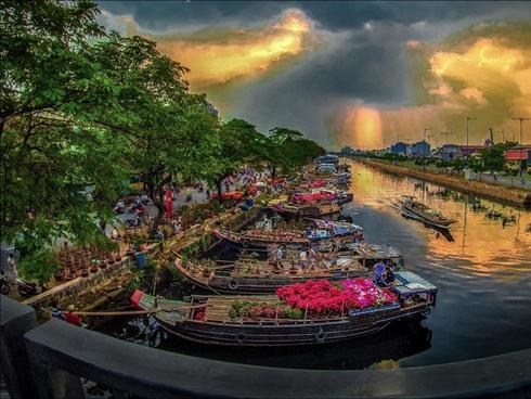 Bến Bình Đông giữ lại Tết xưa Sài thành