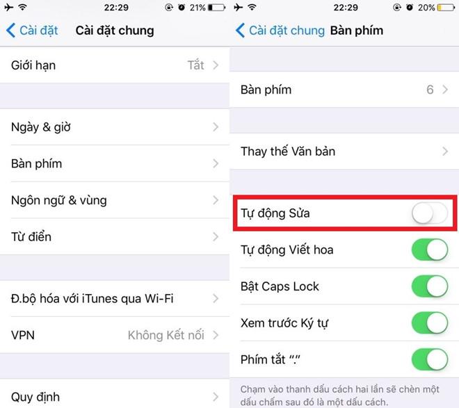 Kiểm soát tính năng tự động sửa lỗi trên iOS-1