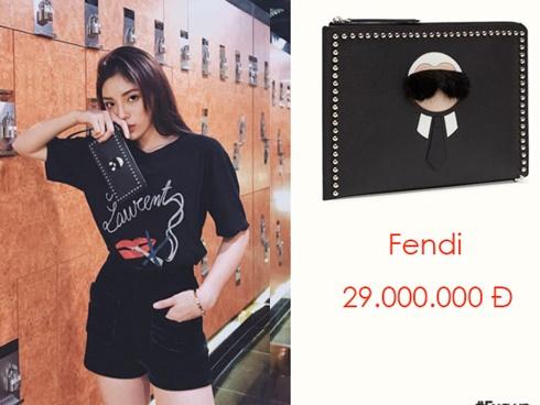 Mỗi lần xuất hiện Kỳ Duyên lại có thêm một món đồ hiệu xa xỉ đáng ghen tị