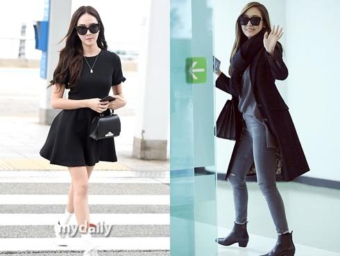 Mê mẩn style sân bay đơn giản nhưng cực bắt mắt của Jessica Jung