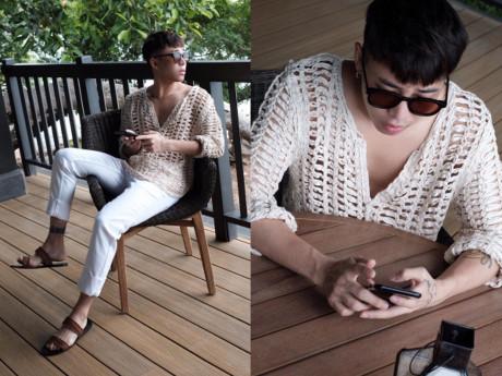 Quá mê style áo lưới, dàn hot face Việt trai gái đều mặc bất kể đẹp xấu-5