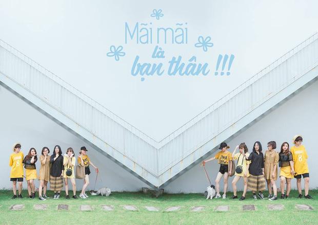 Bộ ảnh kỷ yếu đáng yêu đánh dấu 4 năm ở chung phòng ký túc xá của nhóm bạn nữ-1