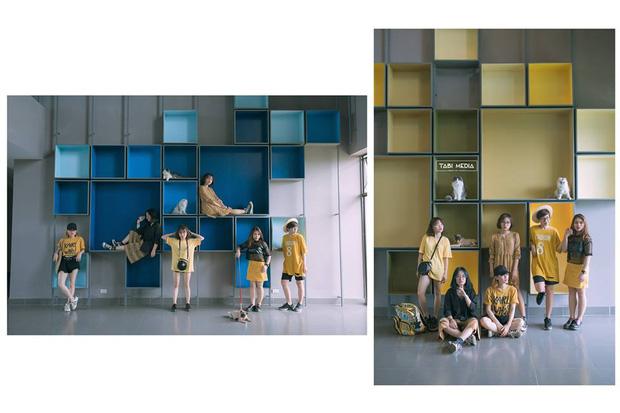 Bộ ảnh kỷ yếu đáng yêu đánh dấu 4 năm ở chung phòng ký túc xá của nhóm bạn nữ-8