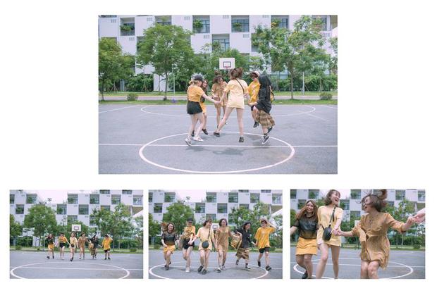 Bộ ảnh kỷ yếu đáng yêu đánh dấu 4 năm ở chung phòng ký túc xá của nhóm bạn nữ-11